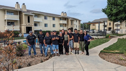 Windham Court Staff working at the best Apartments in Wichita KS